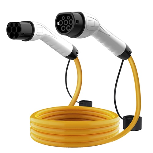 1-EVMOTIONS Delta Type2 -> Type2 8m (3x16A) Καλώδιο EV