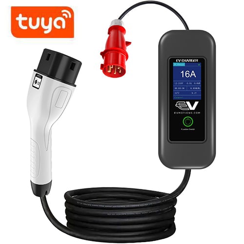 1-EVMOTIONS Delta Wi-Fi EVSE Type2 (3x16A) Καλώδιο EV