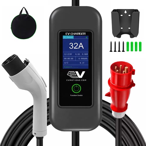 2-EVMOTIONS Delta EVSE Type2 (3x32A) Καλώδιο EV
