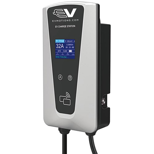 2-EVMOTIONS Delta Smart Wallbox Type2 7.4kw Wi-Fi Καλώδιο EV