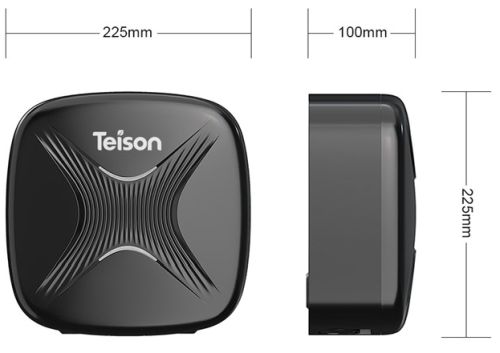 4-TEISON Smart Wallbox Type2 7.4kw Wi-Fi Καλώδιο EV